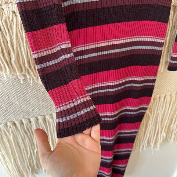 Opening Ceremony Rib Stripe Knit Dress - Picture 5 of 7